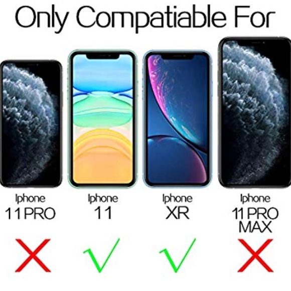 TWO glass screen pro premium tempered iphone 11 - Picture 2 of 5